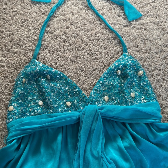 vintage 100% silk dress - Picture 2 of 6